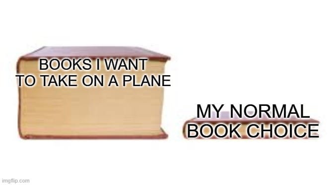 One big book, one small book
